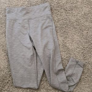 Gray dry fit leggings
